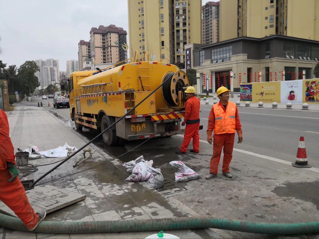 罗源排污管道清淤-管道清洗